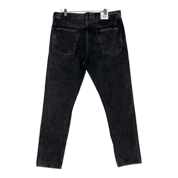 NewâAgolde Men USâ34 Black Jeans Tapered Slim Fit Denim WashedâCasualâCottonâ - Picture 7 of 14
